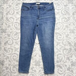 Madewell Women's 9"‎ mid rise Skinny Jeans Size 34 New NWT  Actual sz 38x28x12"